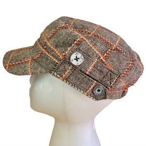 ROXY Tweed Newsboy Cap